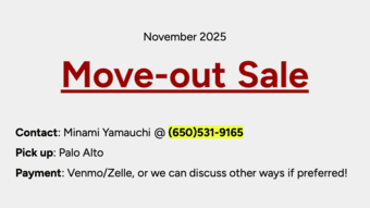 MOVING SALE till 11/30!!! (NEW Kitchenware, Blanket, Stationery, etc.) 1