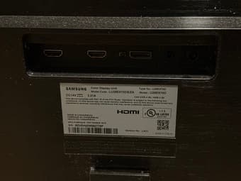 Samsung 28” 4K monitor 3