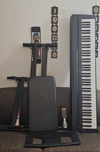 FOR SALE: Yamaha P-45 Digital Piano Full Bundle - 88 Weighted Keys! 1