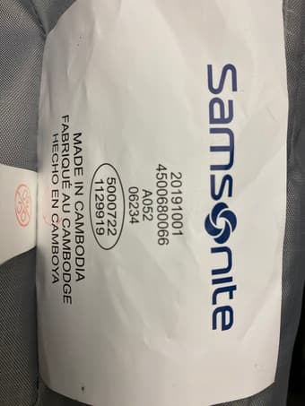 Samsonite hard shell spinner carry on suitcase, gray/black 3