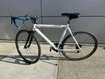 White Road Bike 1