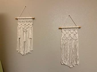 Macrame wall hangers - $15 OBO 2