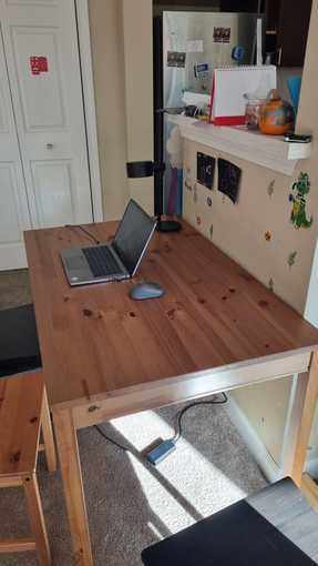 Ikea HÄGERNÄS dining set with extra chairs 3