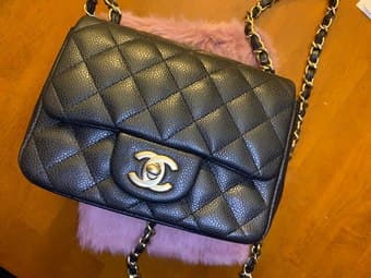 Chanel Classic Flap Mini Caviar Black GHW 1