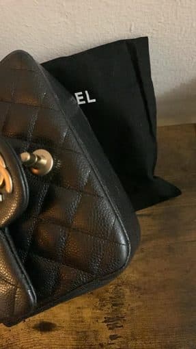 Chanel Classic Flap Mini Caviar Black GHW 4
