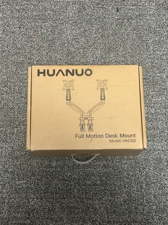 Dual Monitor Desk Mount 1