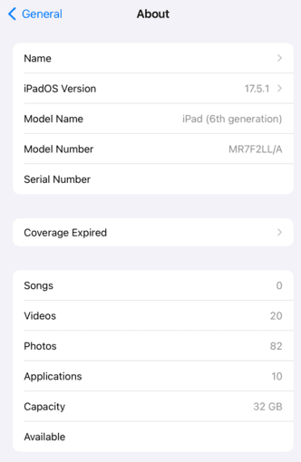 iPad 10" 32GB (6th gen) with cover 4