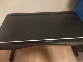 Black foldable table 1