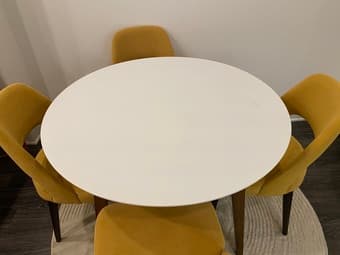 Dining Table & Chairs + Coffee Table for Sale 2