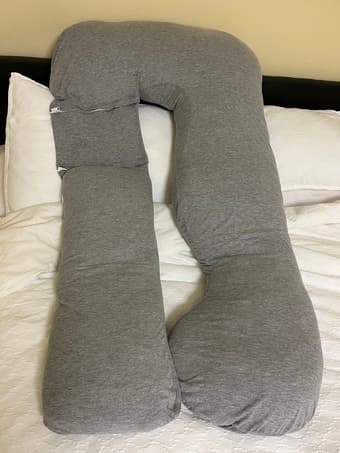 Lightly used pregnancy pillow 1