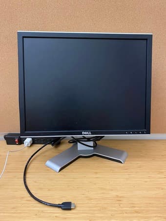 20 inch Dell LCD Monitor with HDMI adapter cable - $40 OBO 1