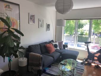 small apartment-sized sectional couch 1