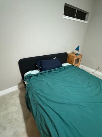 IKEA Queen Bed Frame and Mattress 2