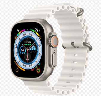 Apple watch ultra 2 49 mm White Ocean Band 1