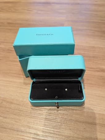 Authentic Tiffany & Co Diamond earrings 1