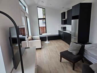 Modern Studio ADU for Triple El (near Midtown) Kitchen, Bath, Laundry 2