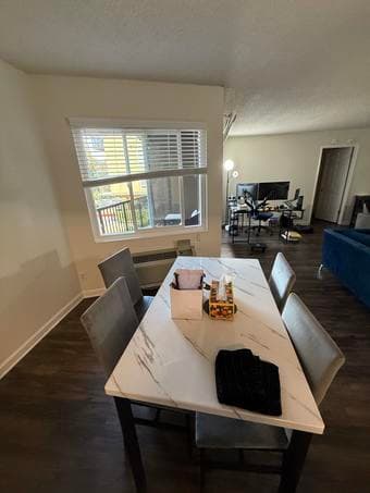 1 bed/1 bath available in a 2 bed/2 bath unit at Oakcreek Apartments. 3