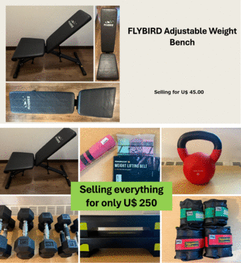 Home Gym Equipment for Sale – Moving Sale 4