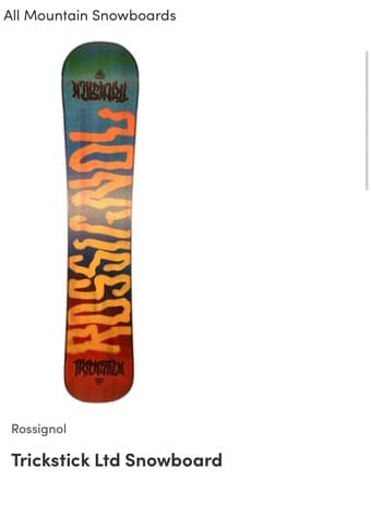 NEW ROSSIGNOL SNOWBOARD 1