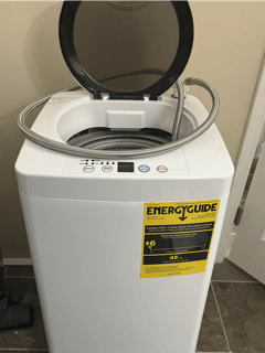 [move-out-sale] full-automatic portable washing machine 1