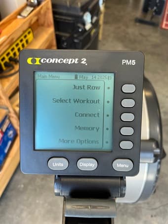 Concept2 RowErg with PM5 Monitor - Excellent Condition 2