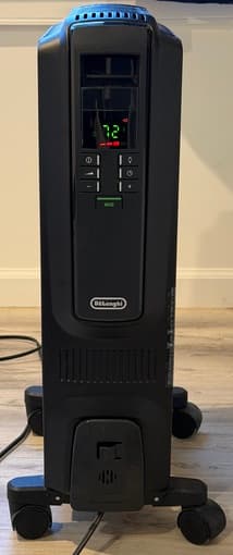 De'Longhi Oil-Filled Radiator Space Heater, 1500W 1
