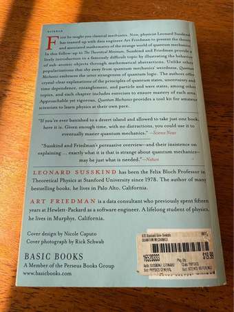 Quantum Mechanics the theoretical minimum - Leonard Susskind 3