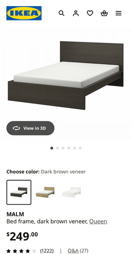 IKEA Bed Frame (Malm) 2