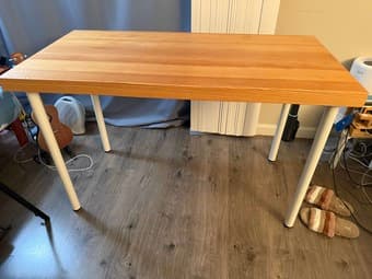 Ikea desk and 2 chairs 1