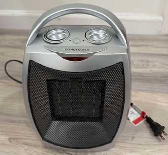 Portable Electric Space Heater with Thermostat 1