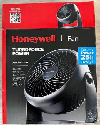 Honeywell Turboforce Fan, Ht-900, 11 inch 2