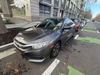 2017 Honda Civic LX coupe 2