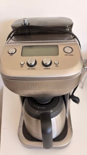 Need Gone!! Breville Grind Control Coffee Maker at 80% discount - $89 1