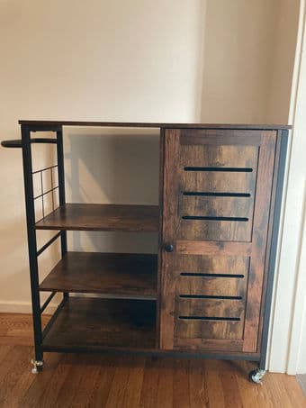 kitchen/bar storage cart 1