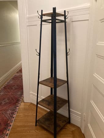 Coat rack with shelves 1
