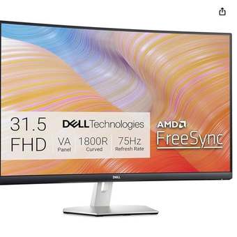 Dell Curved Monitor - 31.5-inch FHD (1920x1080) at steep discount 1