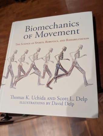 Biomechanics of Movement by Uchida and Delp, like new 1