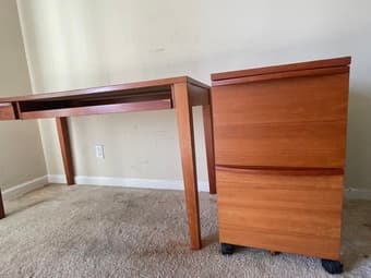 Desk and Cabinet 3