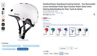 Ninebot Segway ES scooter + helmet (white, large) + u-lock + new tube 3