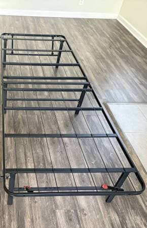 for sale: twin-sized bed frame 1