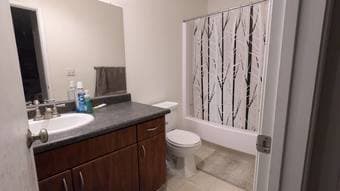 furnished private master bed/bath sublet for F in MV from Feb-March 2