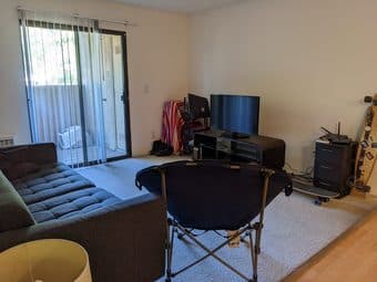 furnished private master bed/bath sublet for F in MV from Feb-March 3