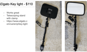 Softbox light, rolling laundry basket, other household items 1