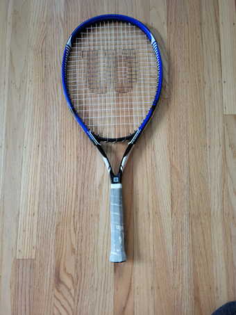 Tennis rackets, expandable bag, and balls 4