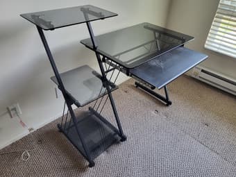 Used computer desk 1