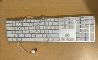 Apple long USB B Keyboard 1