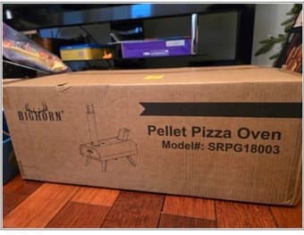 Big Horn Outdoors 12” Outdoor Pizza Oven – Multi-Fuel 1