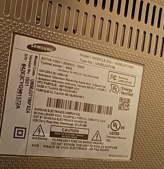 50" Samsung 4K UHD TV for sale 2