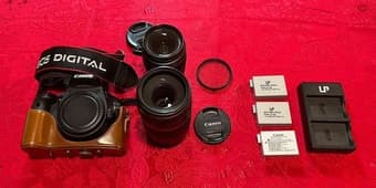 Full Set Canon EOS 550D DSLR with Two Lenses 1
