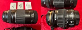 Full Set Canon EOS 550D DSLR with Two Lenses 2